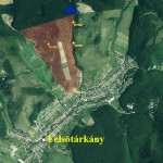 EGERTŐL 5 kilométerre, FELSŐTÁRKÁNYBAN, 17 hektáros legelő, szántó, erdő ELADÓ.