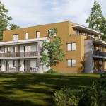 Hegyeshalomban új építésű 1. em. 57 nm tégla lakás 6,36 nm terasszal eladó!