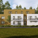 Hegyeshalomban 43,18 nm új építésű 1. emeleti tégla lakás 11,52 nm terasszal eladó!