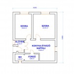 Háromfán jóállapotú családi ház eladó.